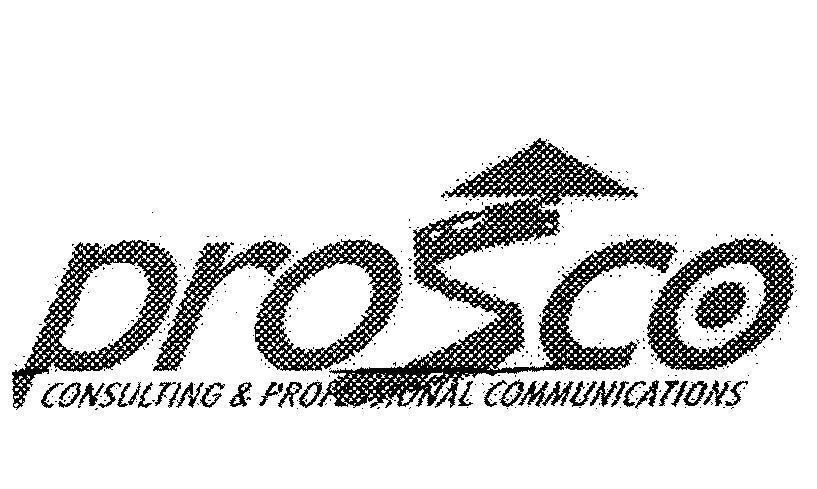 Mẫu nhãn hiệu PROSCO CONSULTING & PROFESSIONAL COMMUNICATIONS