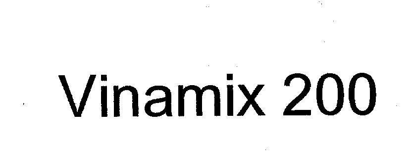 Mẫu nhãn hiệu VINAMIX 200