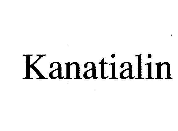 Mẫu nhãn hiệu KANATIALIN