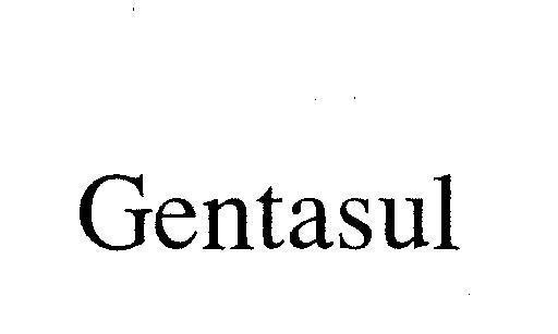 Mẫu nhãn hiệu GENTASUL