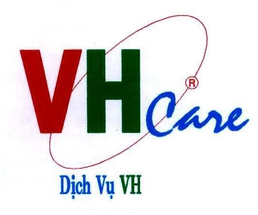 Mẫu nhãn hiệu VH CARE Dịch Vụ VH
