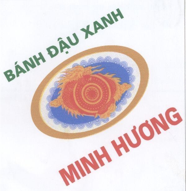 Mẫu nhãn hiệu MINH HươNG BANH DAU XANH