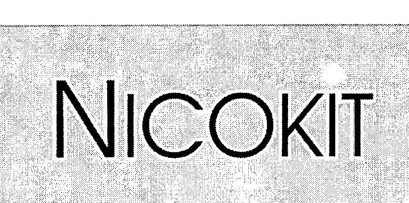 Mẫu nhãn hiệu NICOKIT
