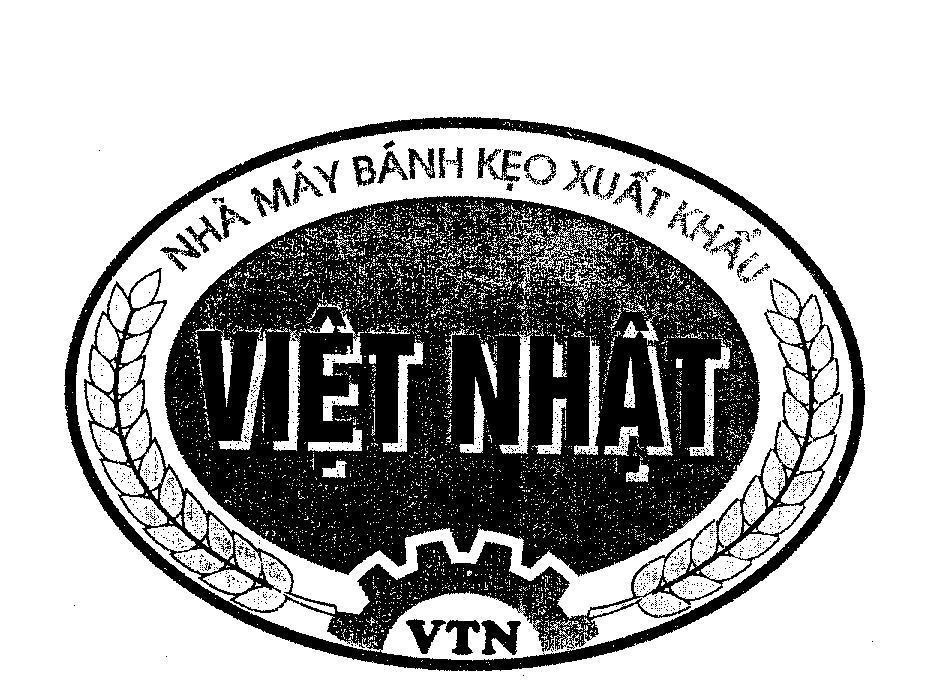 Mẫu nhãn hiệu Việt Nhật VTN Nhà Máy Bánh Kẹo Xuất Khẩu
