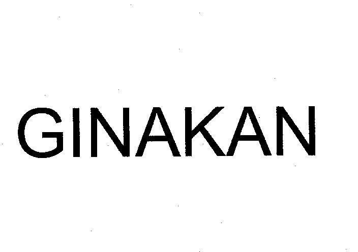 Mẫu nhãn hiệu GINAKAN