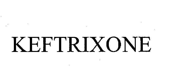 Mẫu nhãn hiệu KEFTRIXONE