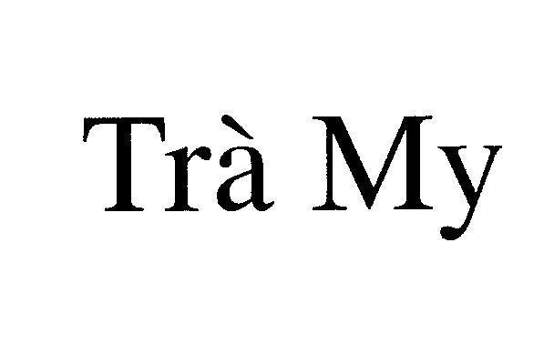 Mẫu nhãn hiệu TRà MY
