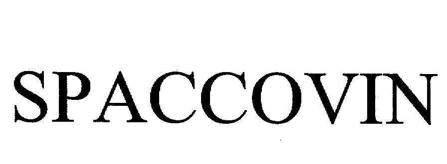 Mẫu nhãn hiệu SPACCOVIN