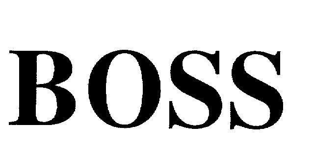 Mẫu nhãn hiệu BOSS