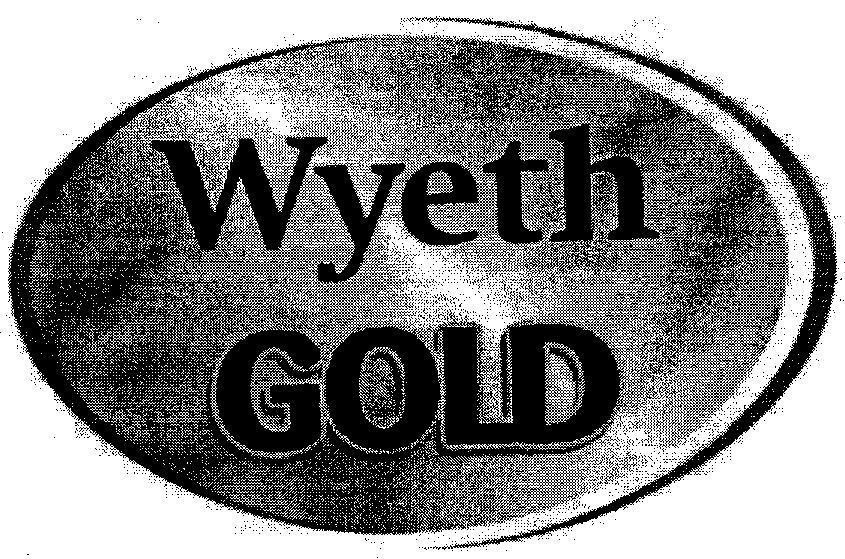 Mẫu nhãn hiệu WYETH GOLD