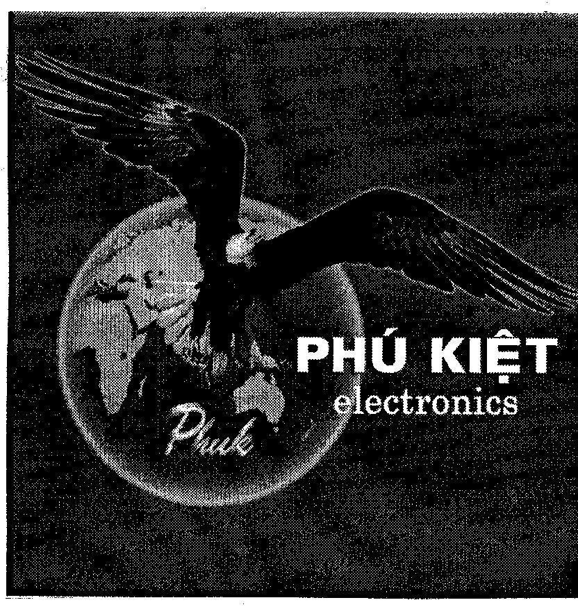 Mẫu nhãn hiệu PHú KIệT PHUK ELECTRONICS