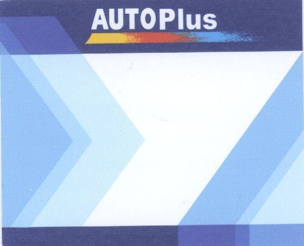 Mẫu nhãn hiệu AUTOPLUS