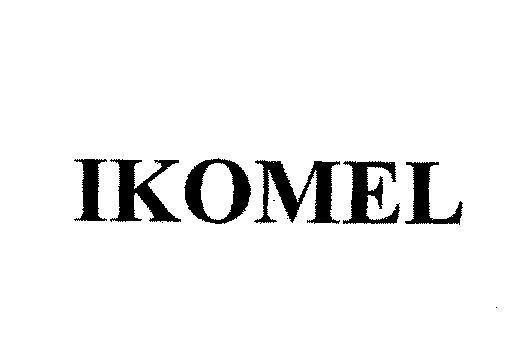 Mẫu nhãn hiệu IKOMEL