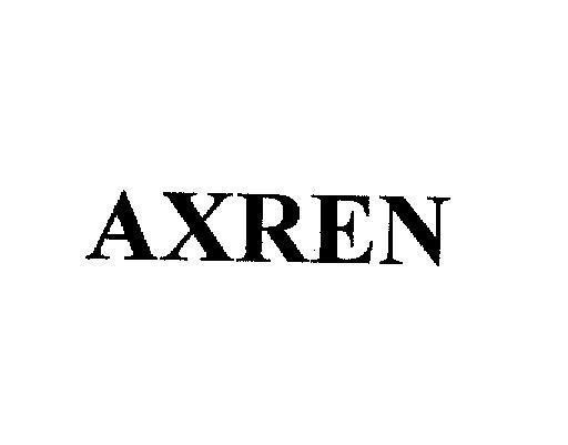 Mẫu nhãn hiệu AXREN