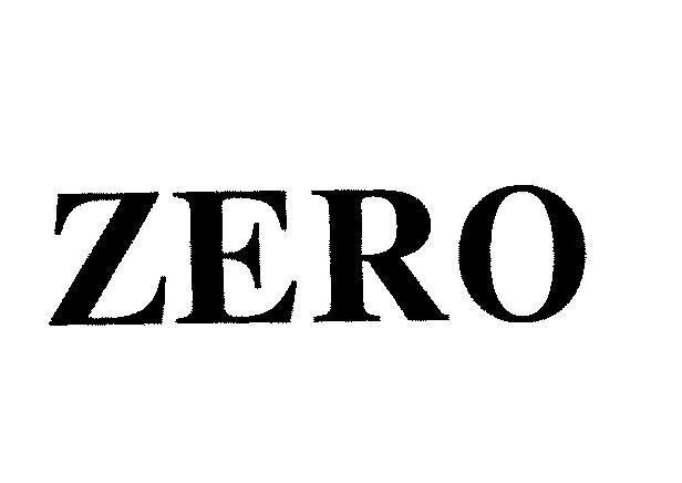 Mẫu nhãn hiệu ZERO