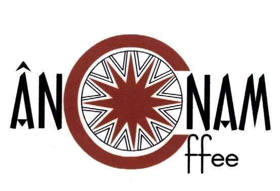 Mẫu nhãn hiệu ÂN NAM COFFEE