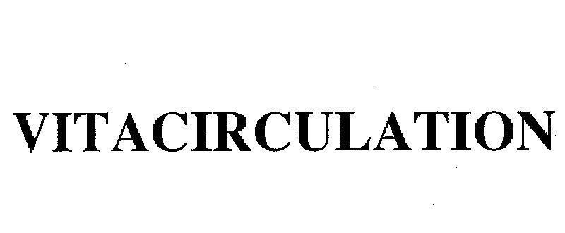Mẫu nhãn hiệu VITACIRCULATION