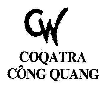 Mẫu nhãn hiệu CW COQATRA CÔNG QUANG