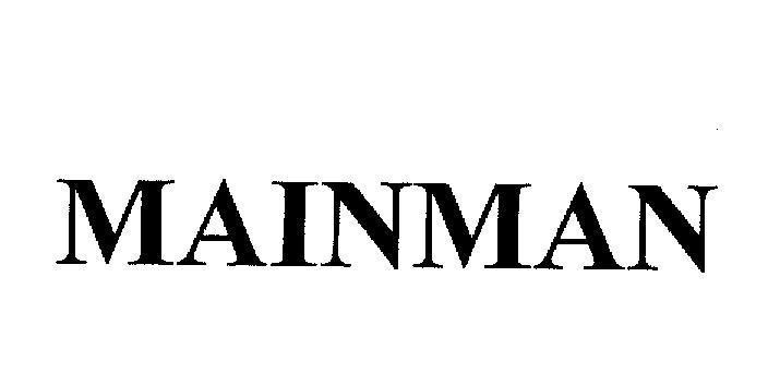 Mẫu nhãn hiệu MAINMAN