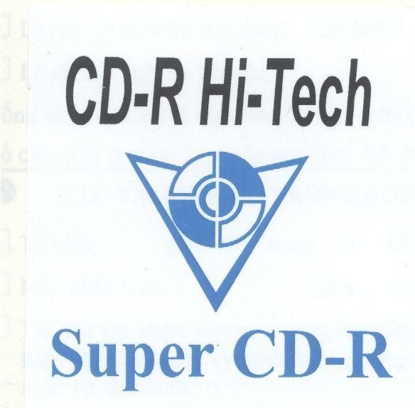 Mẫu nhãn hiệu CD-R HI-TECH SUPER CD-R