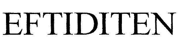 Mẫu nhãn hiệu EFTIDITEN