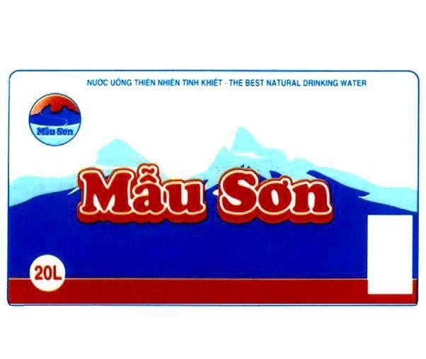 Mẫu nhãn hiệu MẫU SƠN NUOC UONG THIEN NHIEN TINH KHIET