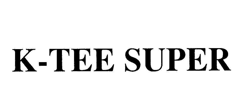 Mẫu nhãn hiệu K-TEE SUPER