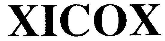 Mẫu nhãn hiệu XICOX