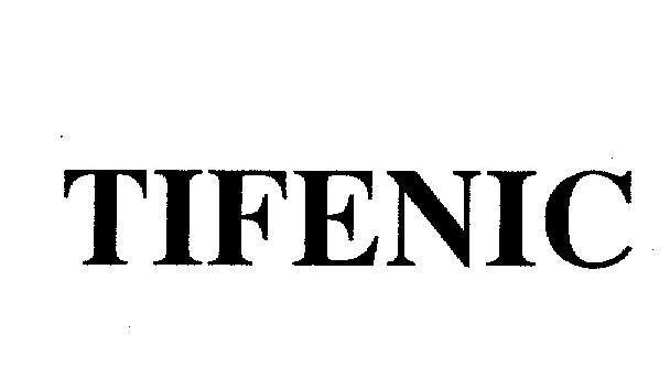 Mẫu nhãn hiệu TIFENIC