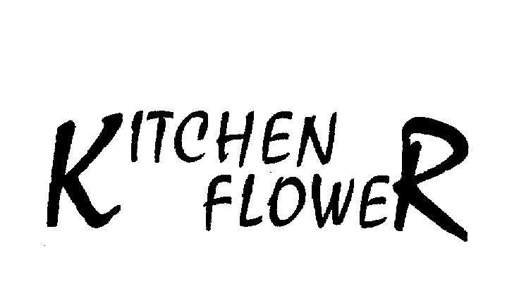 Mẫu nhãn hiệu KITCHEN FLOWER