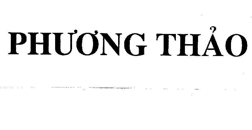 Mẫu nhãn hiệu PHƯƠNG THảO