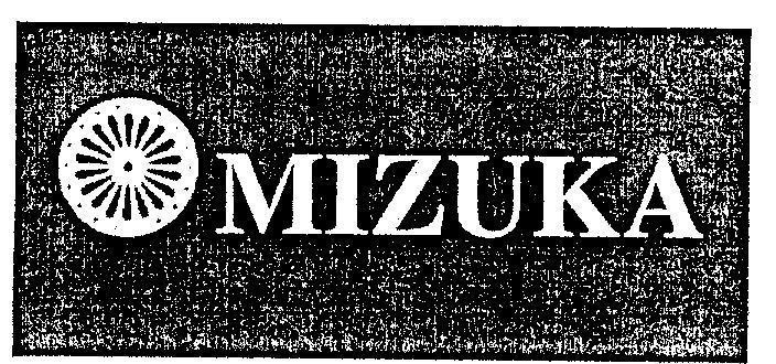 Mẫu nhãn hiệu MIZUKA