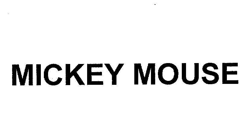 Mẫu nhãn hiệu MICKEY MOUSE