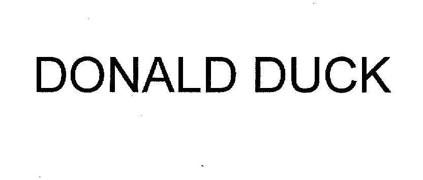Mẫu nhãn hiệu DONALD DUCK