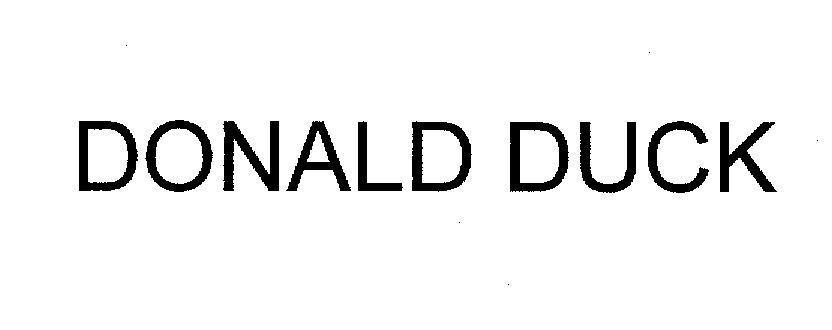 Mẫu nhãn hiệu DONALD DUCK