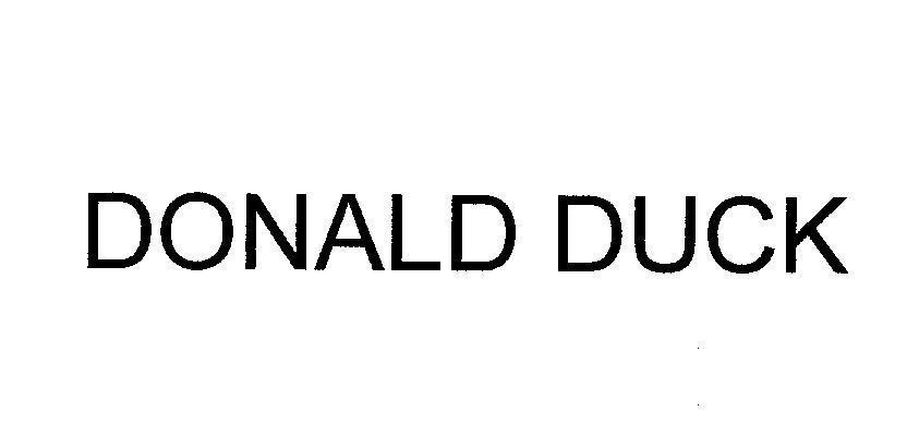 Mẫu nhãn hiệu DONALD DUCK