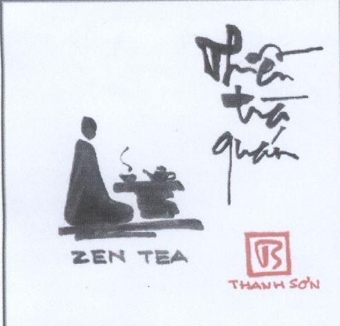 Mẫu nhãn hiệu THANH SƠN ZEN TEA TS THIEN TRA QUAN