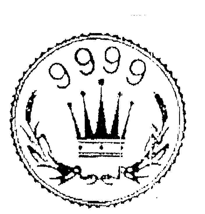 Mẫu nhãn hiệu 9 9 9 9