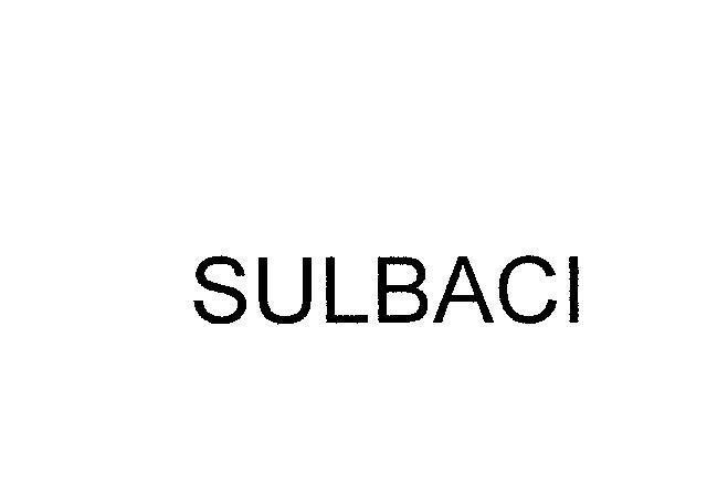 Mẫu nhãn hiệu SULBACI