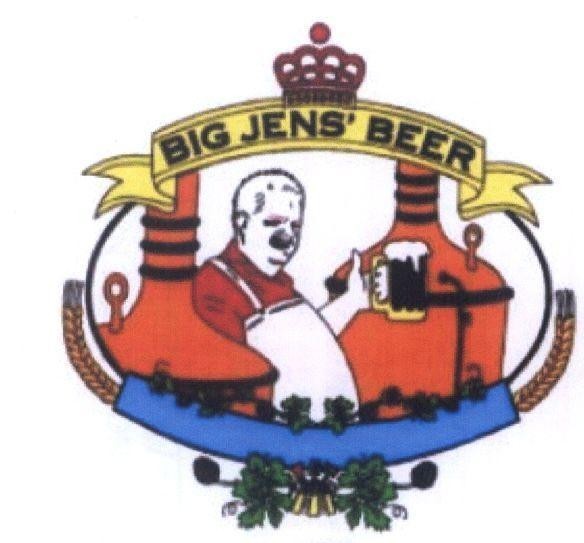 Mẫu nhãn hiệu BIG JENS BEER