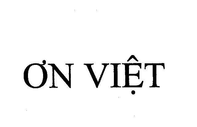 Mẫu nhãn hiệu ƠN VIệT
