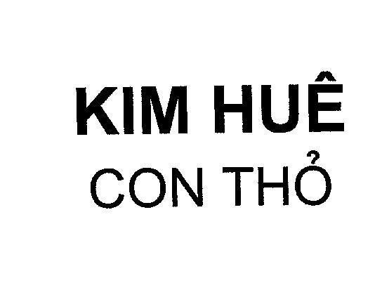 Mẫu nhãn hiệu KIM HUÊ CON THỏ