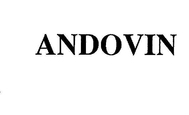 Mẫu nhãn hiệu ANDOVIN