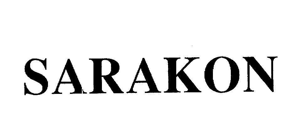 Mẫu nhãn hiệu SARAKON