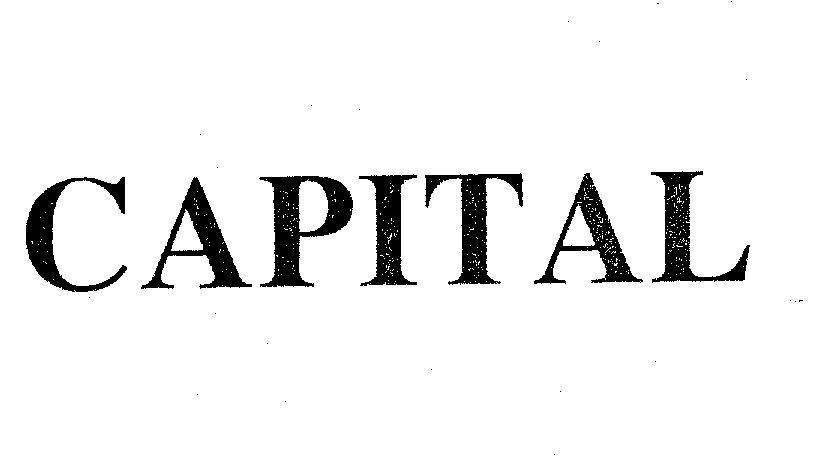 Mẫu nhãn hiệu CAPITAL