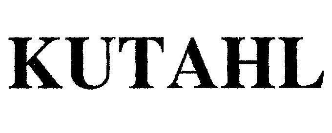 Mẫu nhãn hiệu KUTAHL