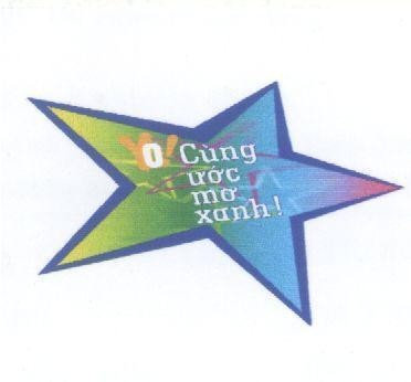 Mẫu nhãn hiệu YO!Cùng Ước Mơ Xanh