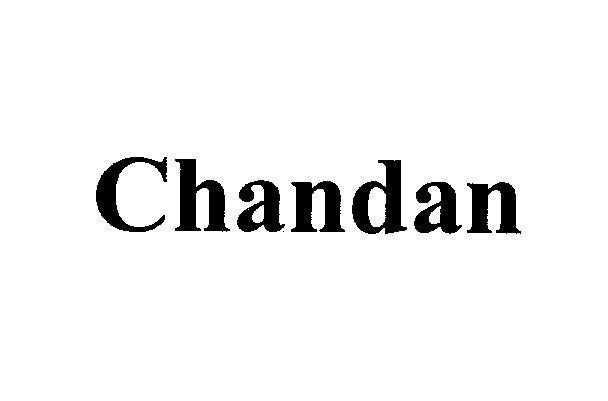 Mẫu nhãn hiệu CHANDAN