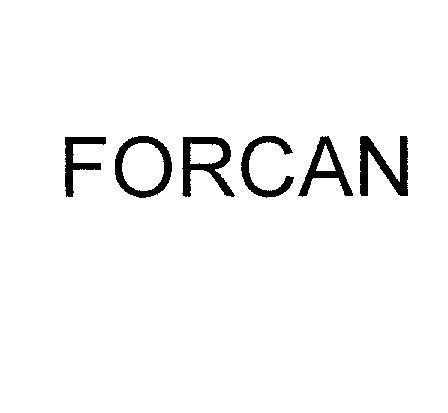 Mẫu nhãn hiệu FORCAN