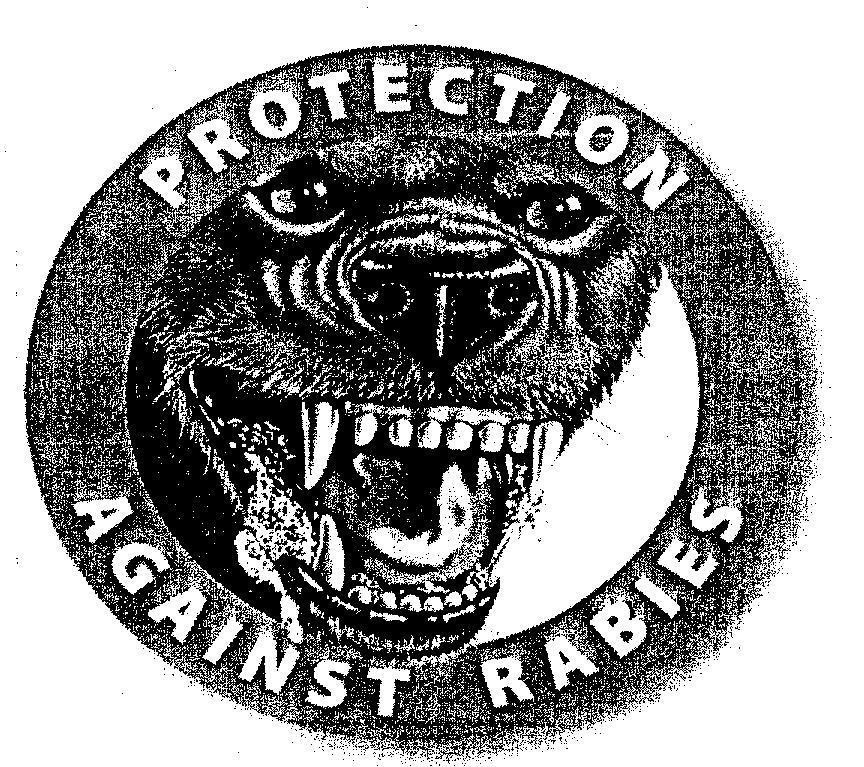 Mẫu nhãn hiệu PROTECTION AGAINST RABIES